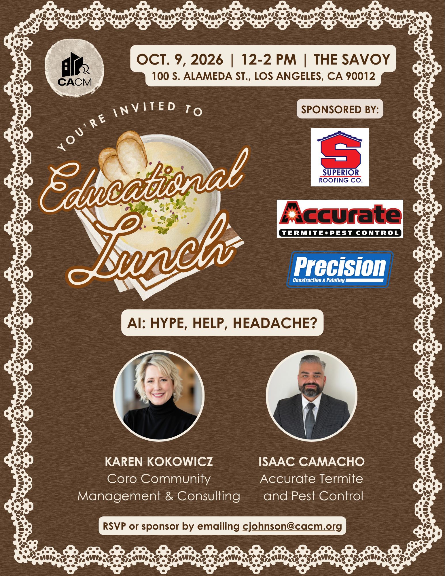 10.09.26 LA Educational Luncheon Flyer Speakers